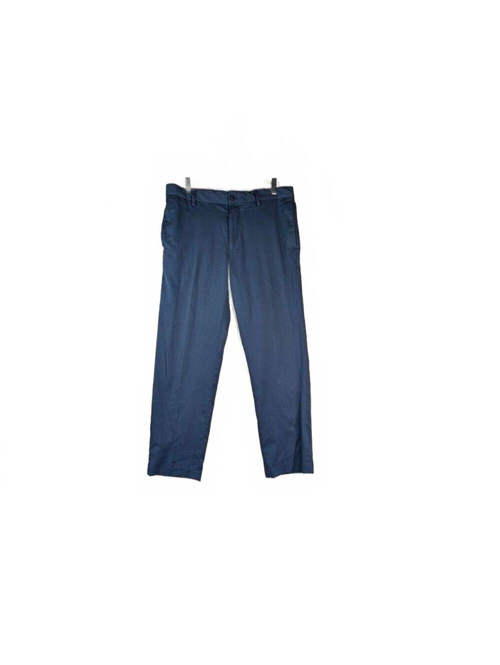 Van Heusen Flex Slim Fit Men's Linen Blend Pants 33x30 Blue